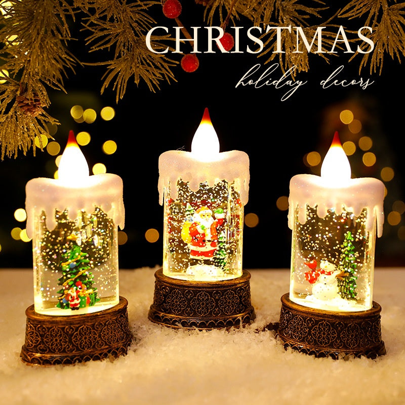 Christmas Light-Up Lantern Set for Cozy Holiday Glow