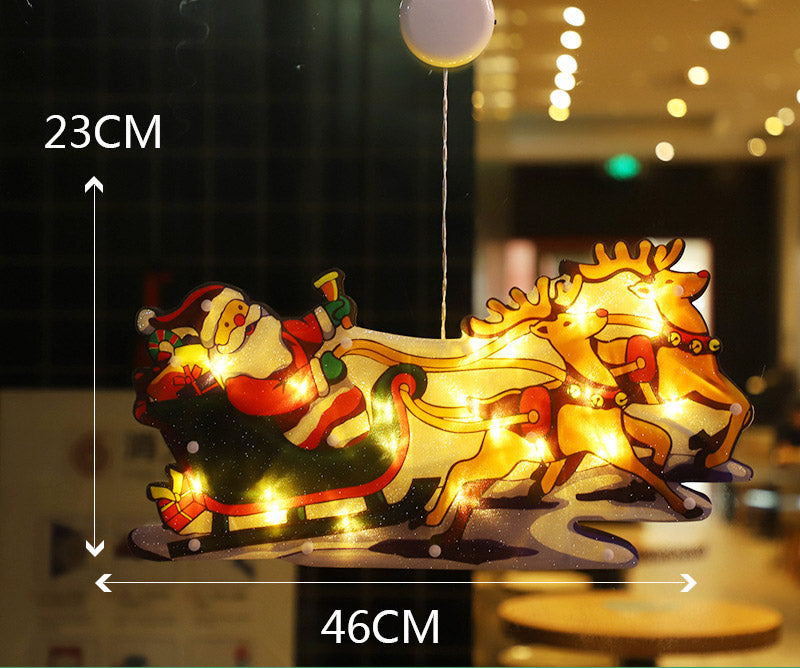 Christmas Window Lights for Colorful Holiday Displays