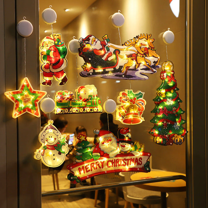 Christmas Window Lights for Colorful Holiday Displays