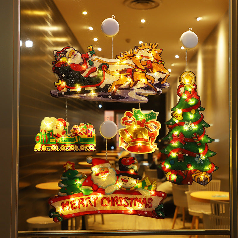 Christmas Window Lights for Colorful Holiday Displays