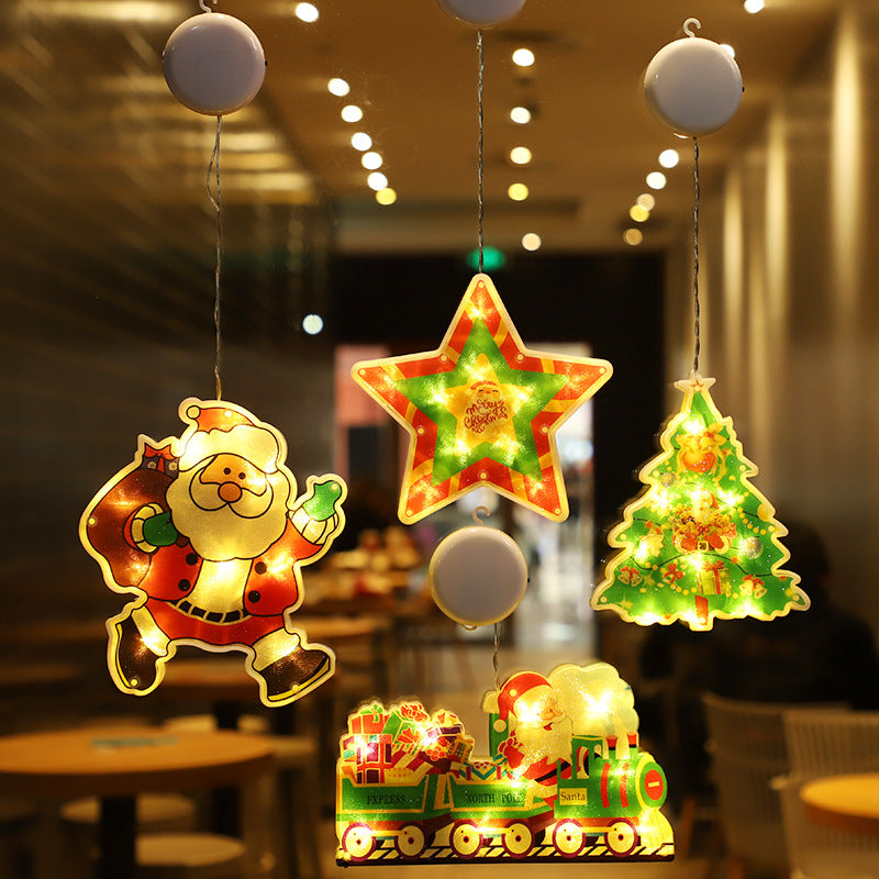 Christmas Window Lights for Colorful Holiday Displays
