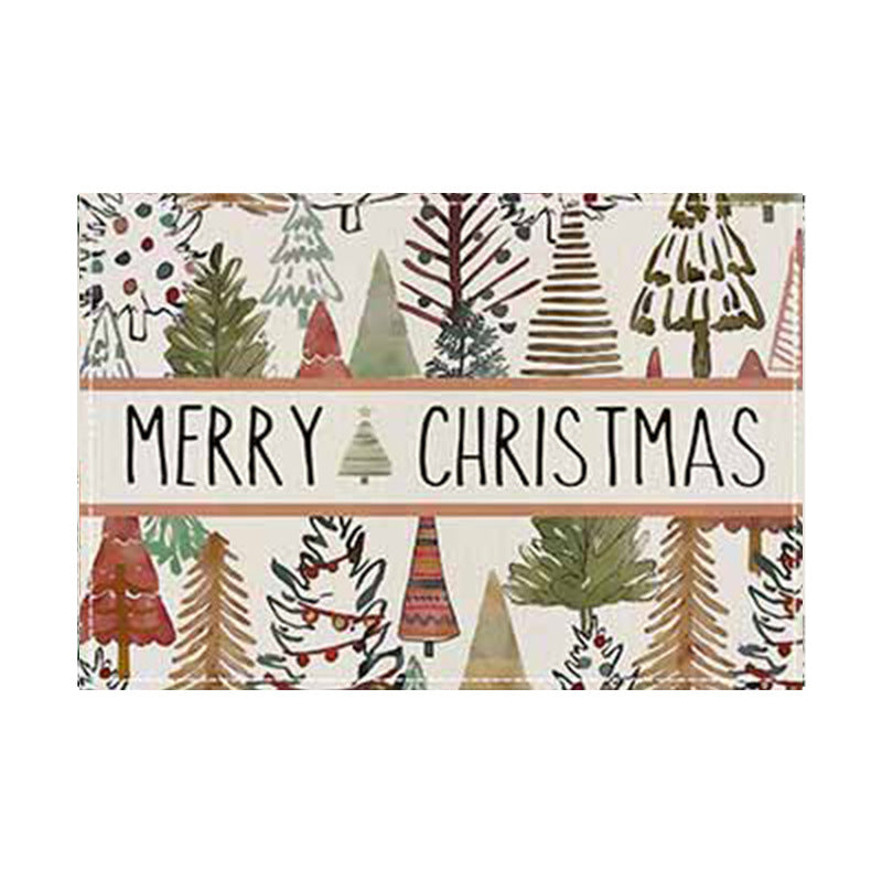 Christmas Linen Placemats for Festive Table Settings