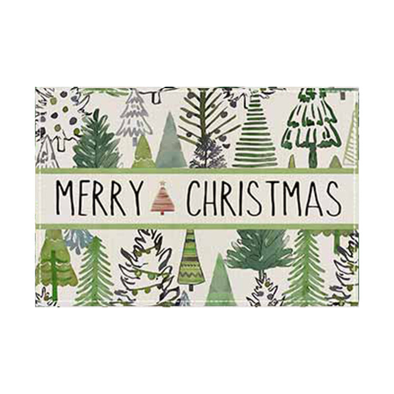 Christmas Linen Placemats for Festive Table Settings