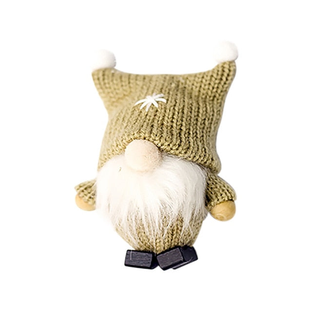Christmas Gnome Plush Doll Ornament for Cozy Decor