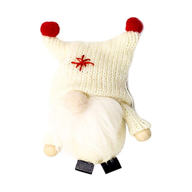 Christmas Gnome Plush Doll Ornament for Cozy Decor