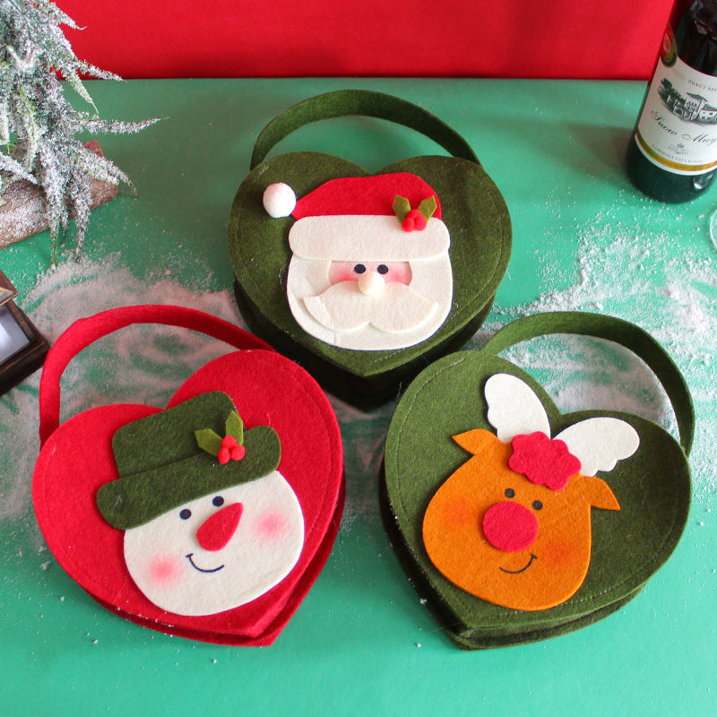 Christmas Apple Handbag for Kids | Festive Candy Bag