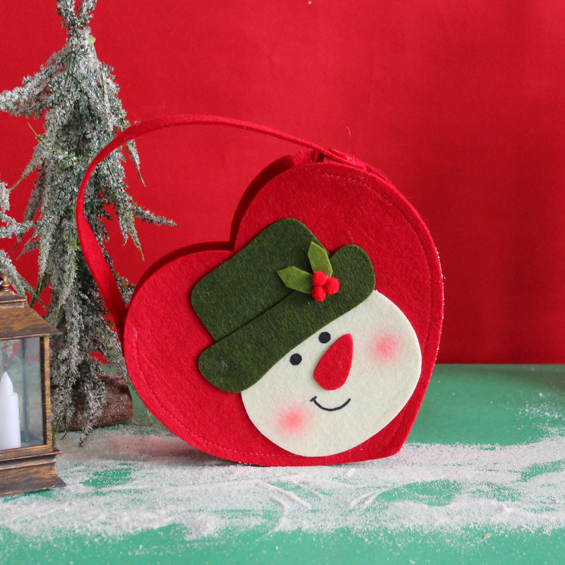 Christmas Apple Handbag for Kids | Festive Candy Bag