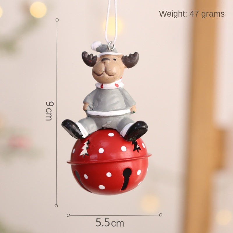 Metal Christmas Ornaments for a Whimsical Tree Display