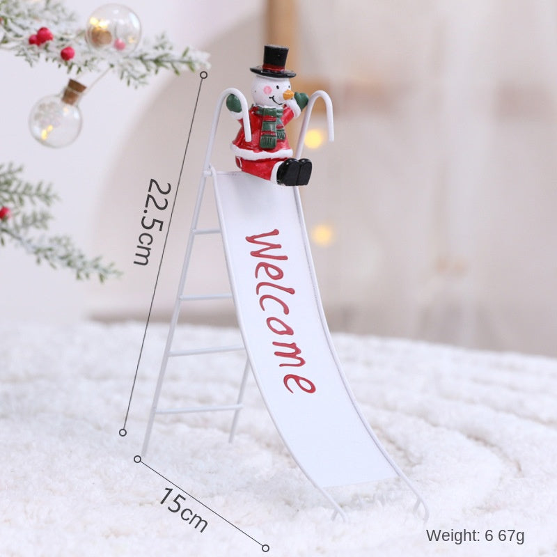 Metal Christmas Ornaments for a Whimsical Tree Display