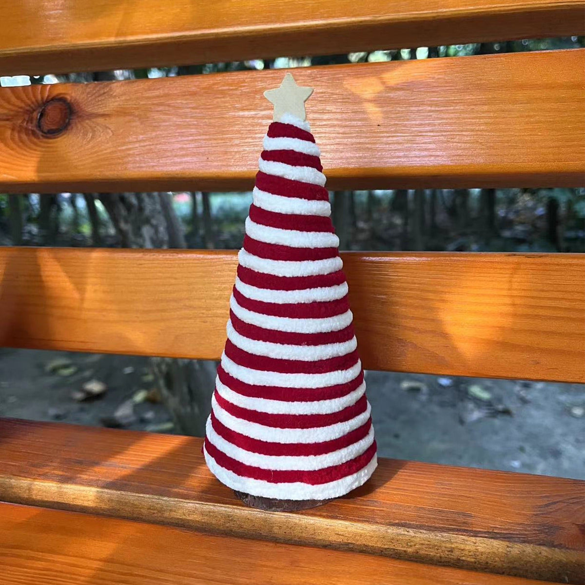 Mini Christmas Trees for Cozy Rustic Tabletop Decor