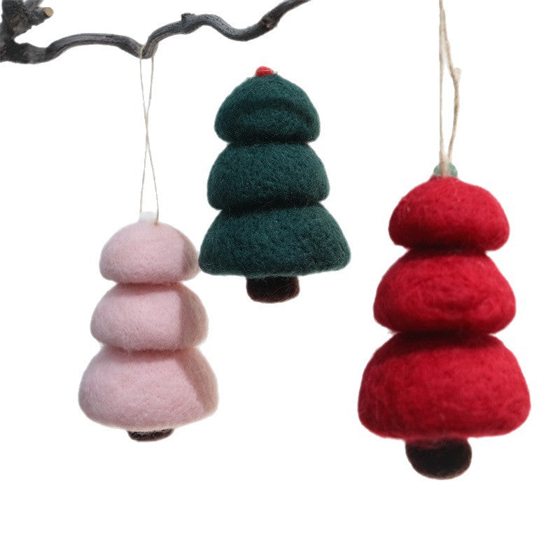 Felt Christmas Tree Ornament for Cozy Holiday Decor