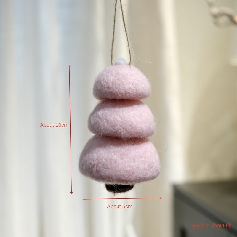 Felt Christmas Tree Ornament for Cozy Holiday Decor