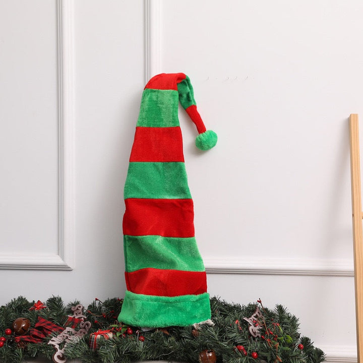 Christmas Party Hat, Extra-Long Plush Festive Fun Look