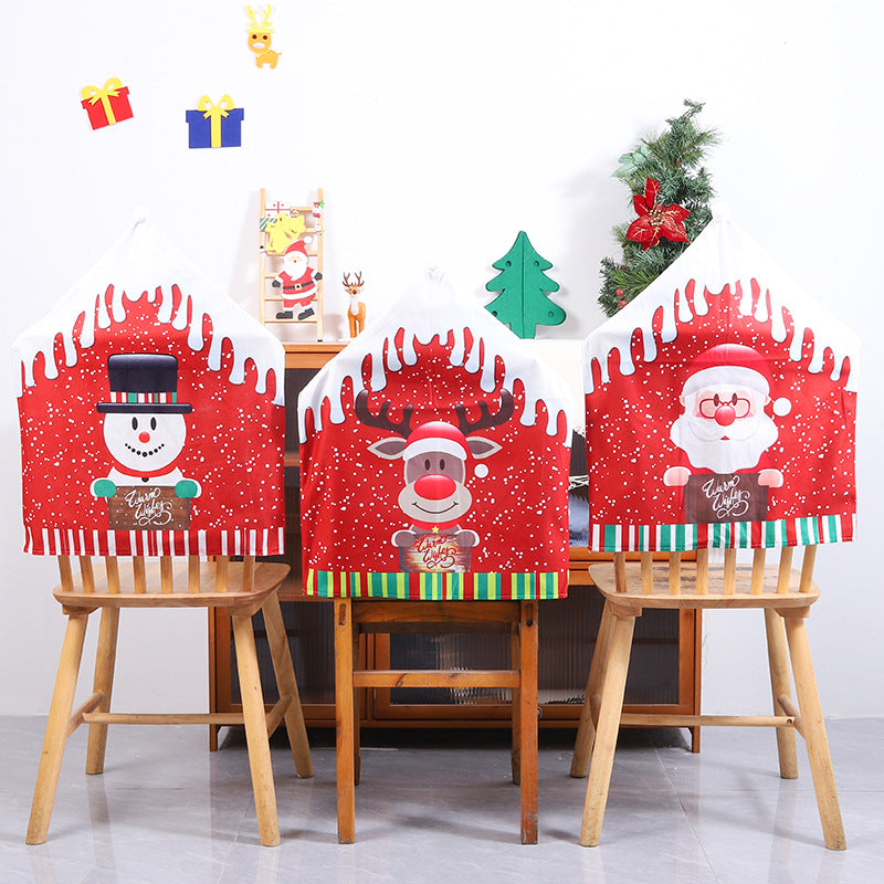Christmas Chair Covers for Playful Festive Dining Decor