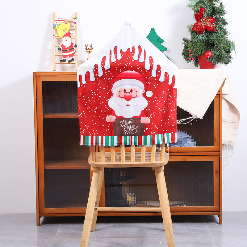 Christmas Chair Covers for Playful Festive Dining Decor