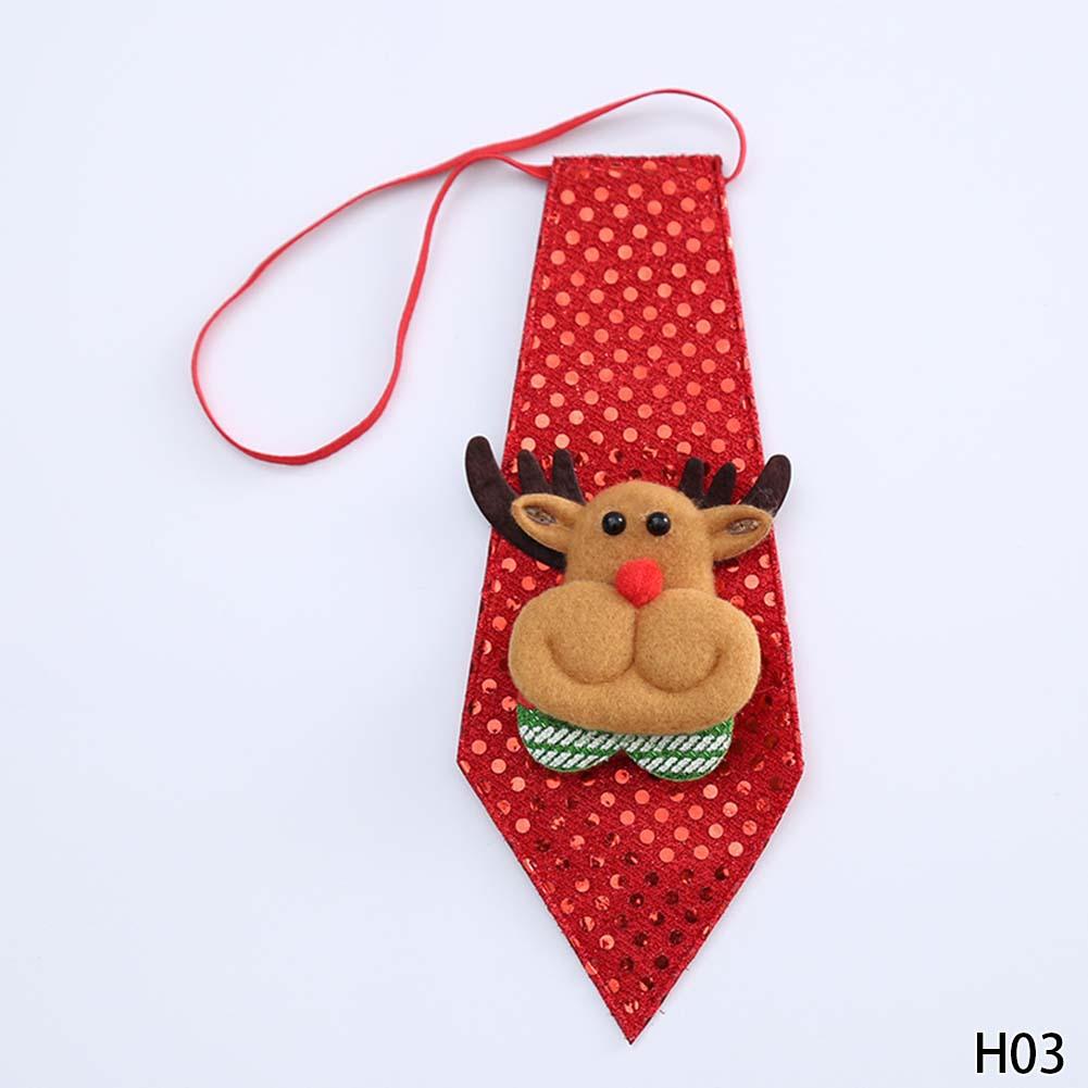 Christmas Sequin Bow Tie for Kids Holiday Party Looks