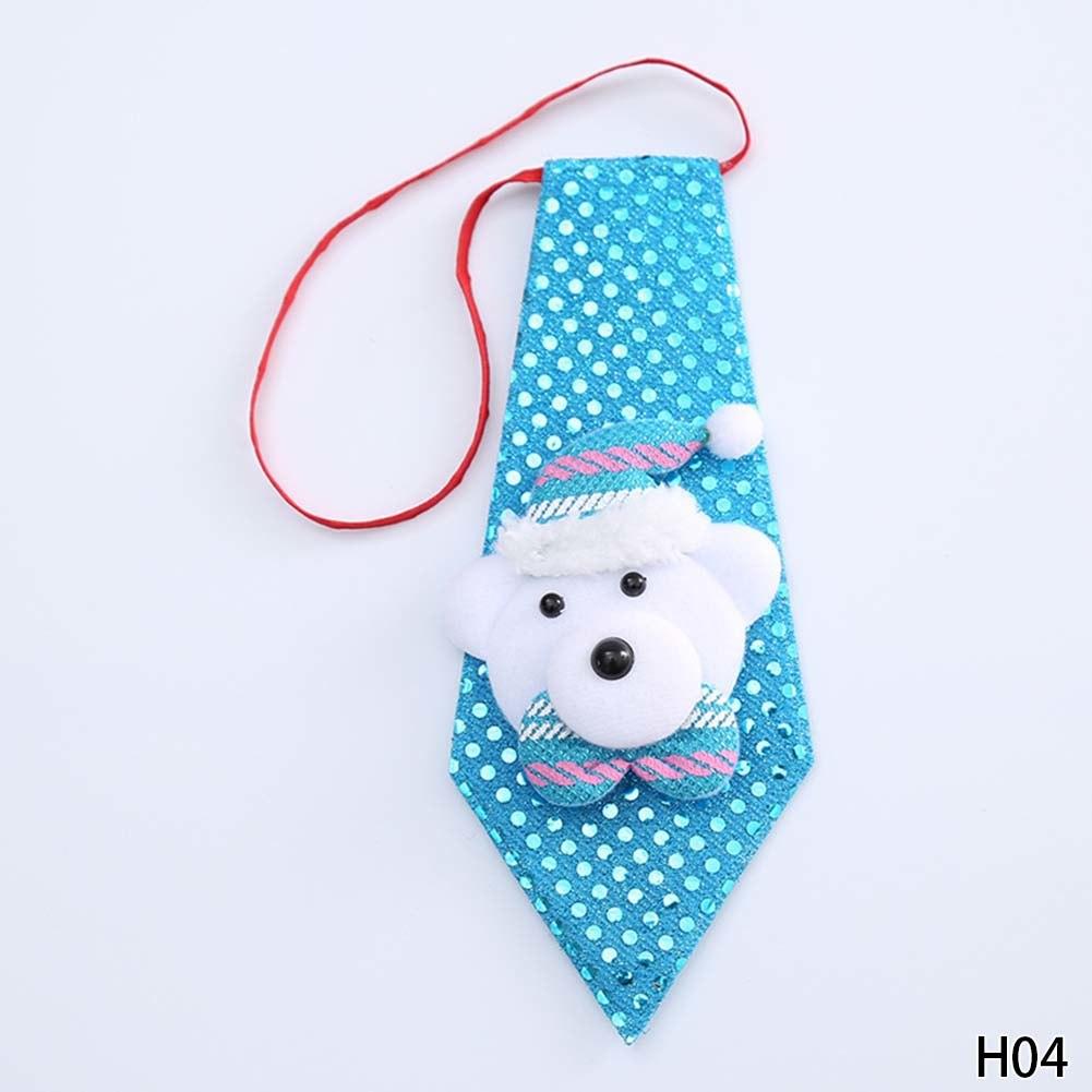 Christmas Sequin Bow Tie for Kids Holiday Party Looks