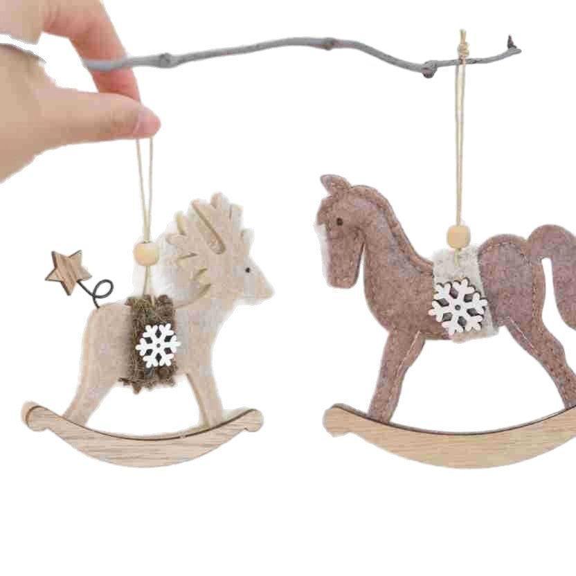 Nordic Felt Christmas Ornaments for Cozy Tree Decor