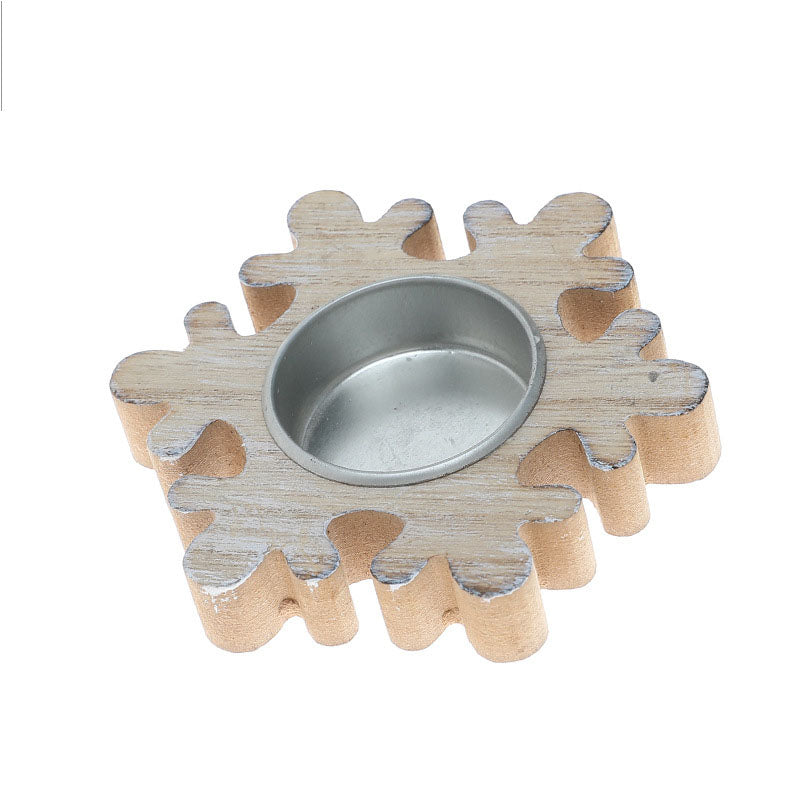 Wooden Christmas Candle Holders for Cozy Nordic Warmth