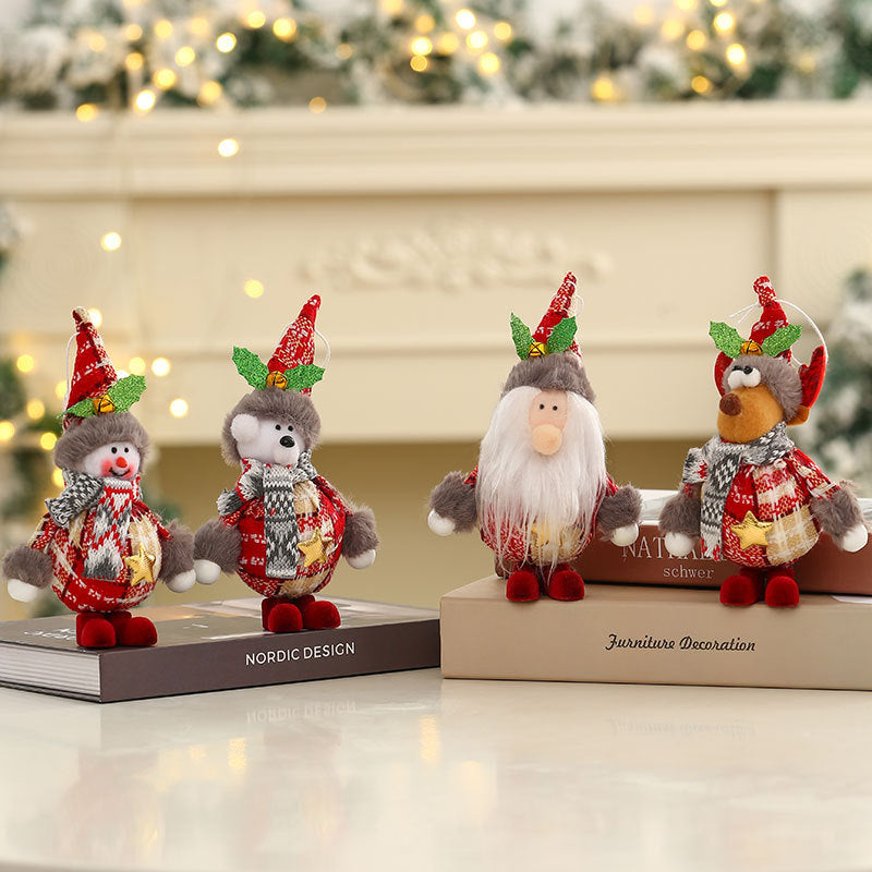 Plush Christmas Ornaments for Cozy Holiday Decorating
