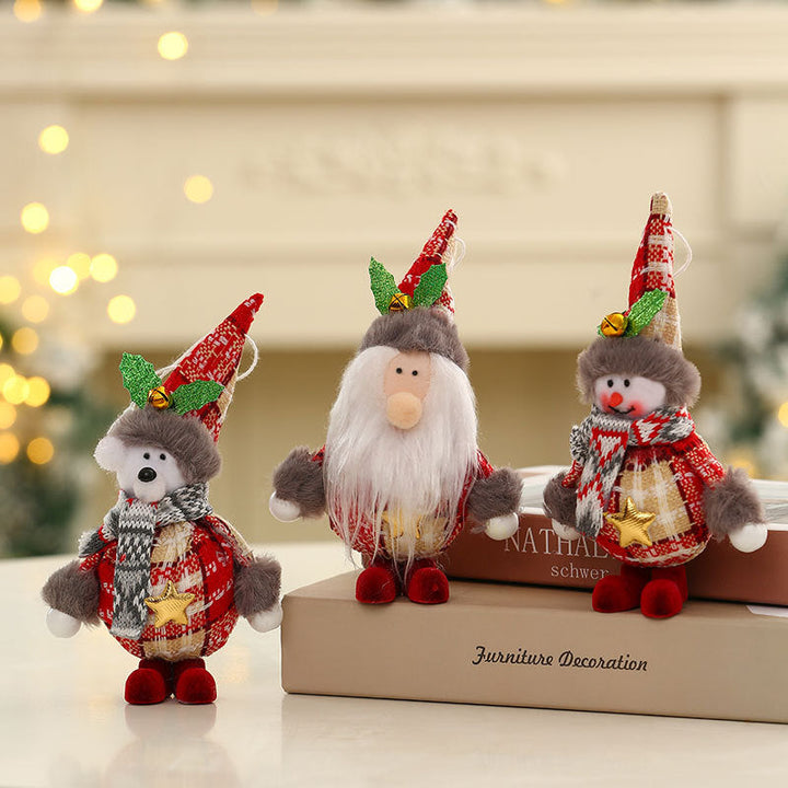 Plush Christmas Ornaments for Cozy Holiday Decorating