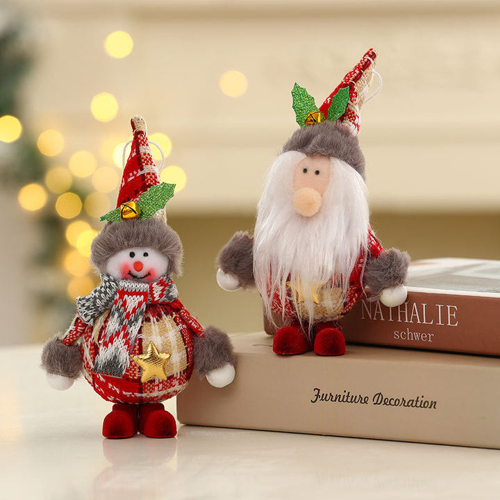Plush Christmas Ornaments for Cozy Holiday Decorating