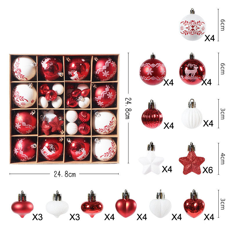 Christmas Tree Decorations for a Coordinated Display