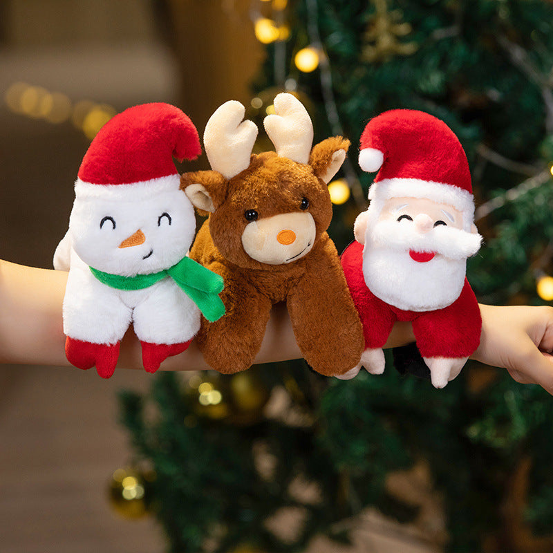 Christmas Reindeer Plush Bracelet Gift for Children