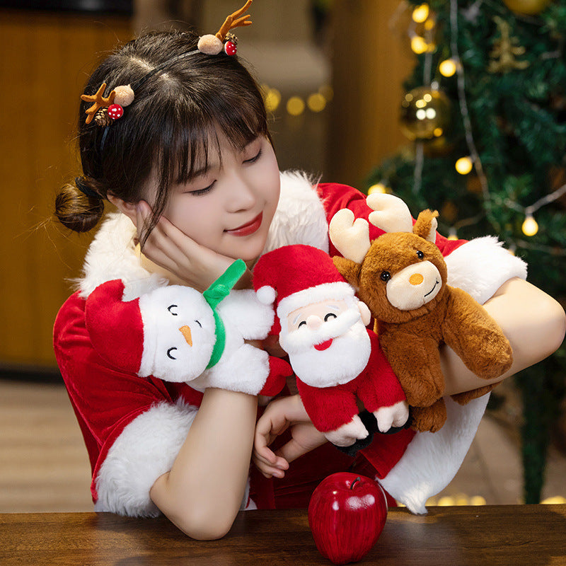 Christmas Reindeer Plush Bracelet Gift for Children