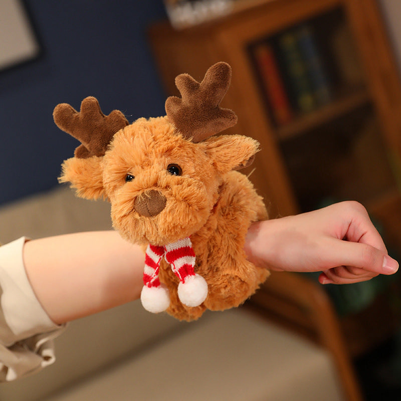Christmas Reindeer Plush Bracelet Gift for Children