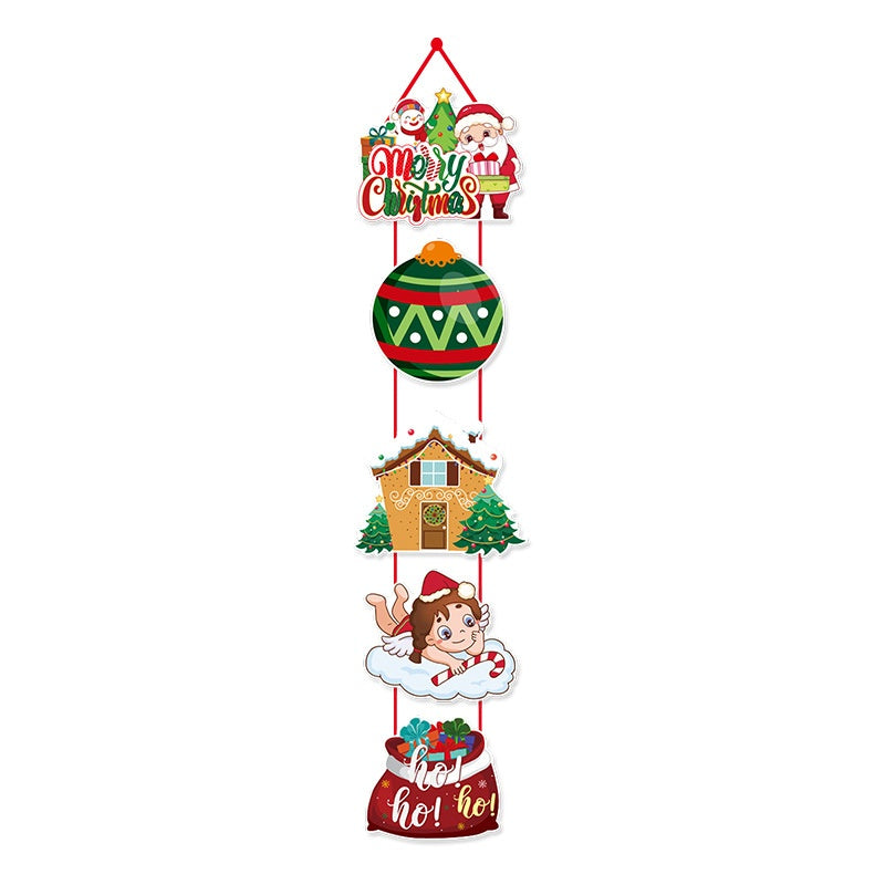 Christmas Door Decoration Set – Cheerful Entryway
