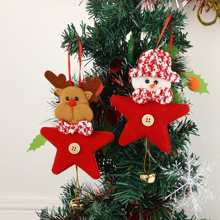 Christmas Tree Ornaments With Cheerful Jingle Bells