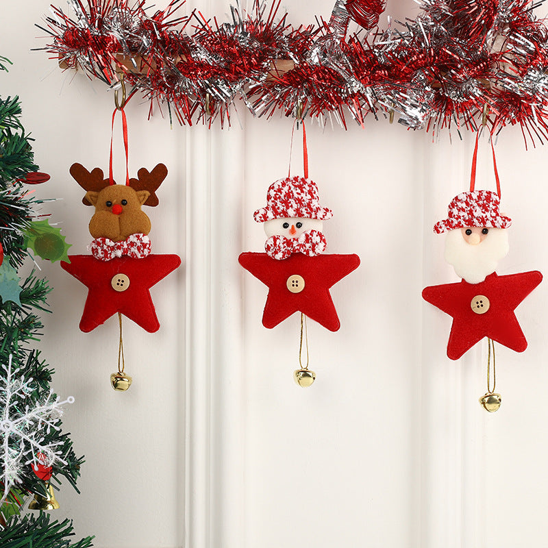 Christmas Tree Ornaments With Cheerful Jingle Bells