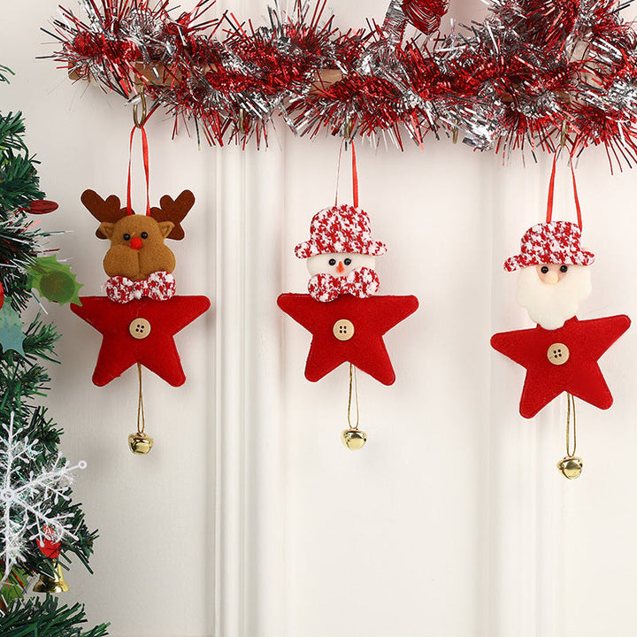 Christmas Tree Ornaments With Cheerful Jingle Bells