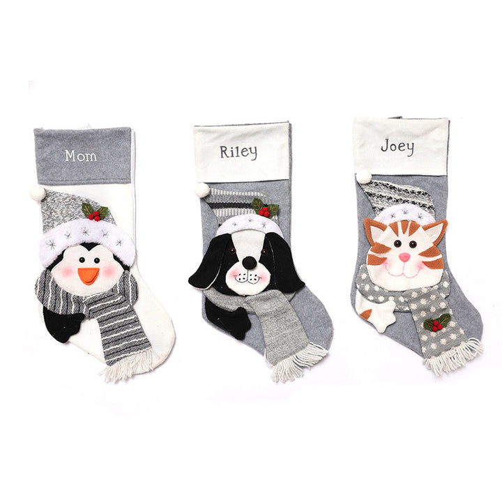 Personalized Christmas Stockings for Cozy Holiday Decor