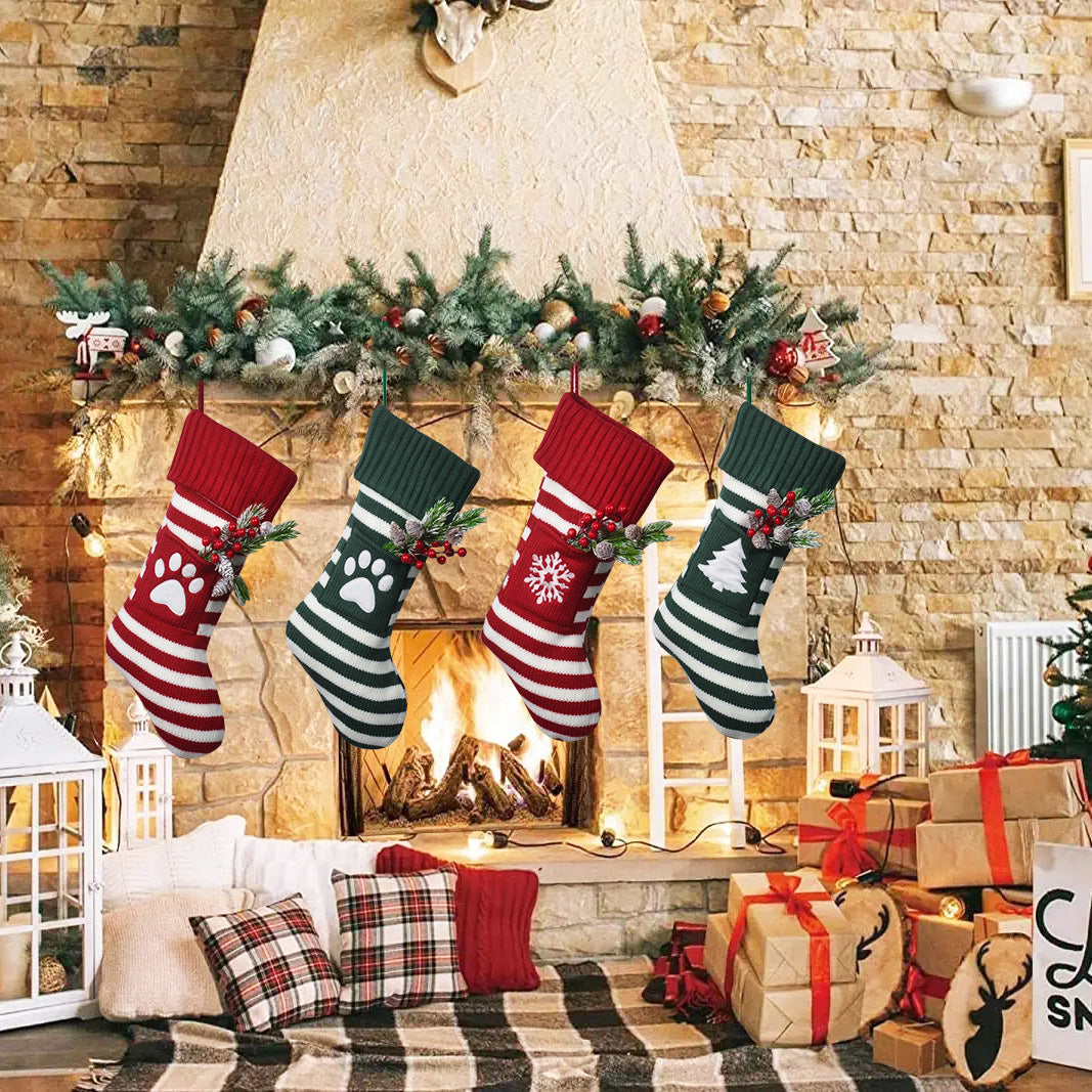 Christmas Pet Stocking Set for Festive Gift Giving