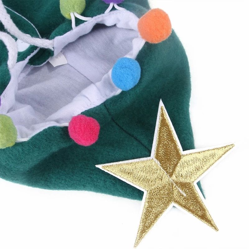 Christmas Pet Cloak Dress | Tree Costume for Cats