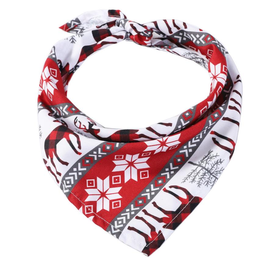 Christmas Pet Bandana Towel for Drooly Dogs