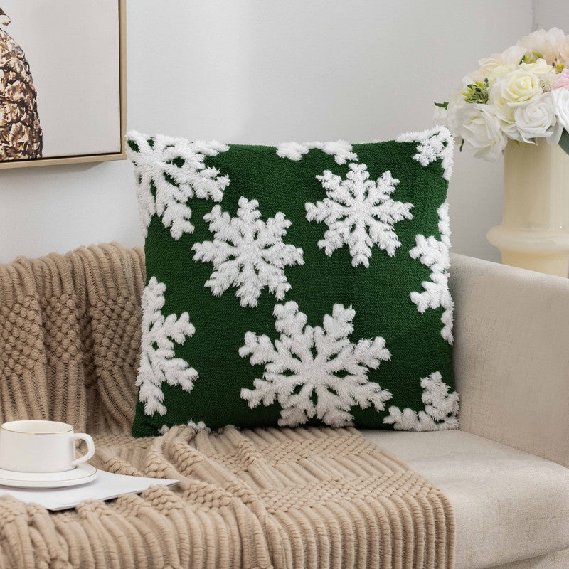 Christmas Velvet Pillow Cover for Cozy Holiday Decor