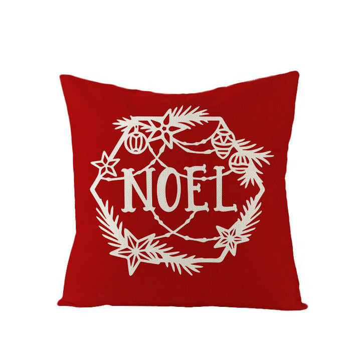 Christmas Pillow Covers for Sofa, Bed, and Car Decor