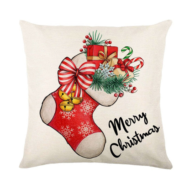 Christmas Pillow Cover for Cozy Festive Sofa Style