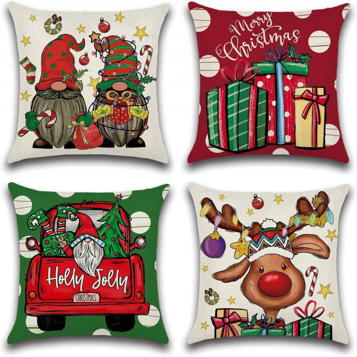 Christmas Pillow Covers for Cheerful Holiday Decor