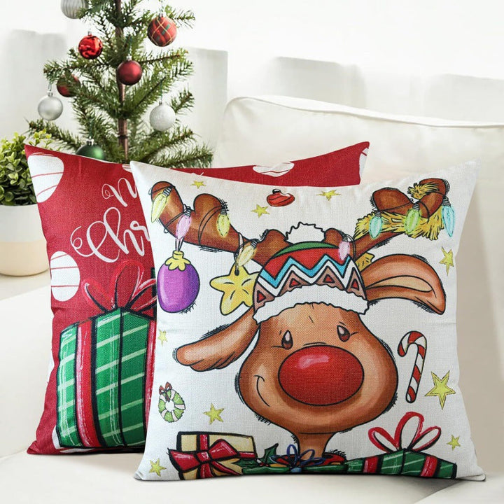Christmas Pillow Covers for Cheerful Holiday Decor