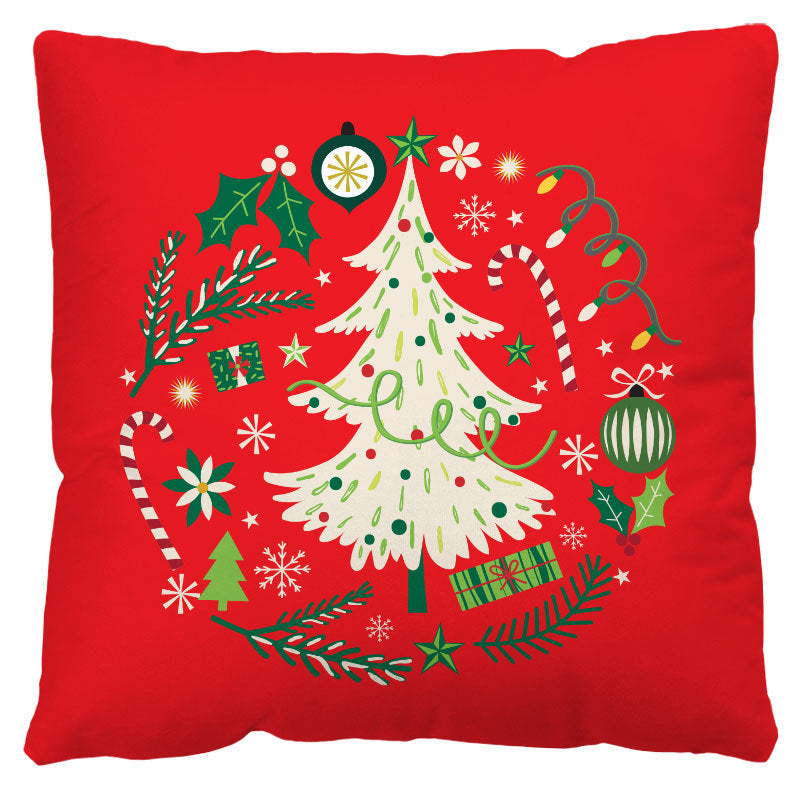 Christmas Pillow Cover | Festive Sofa Cushion Decor