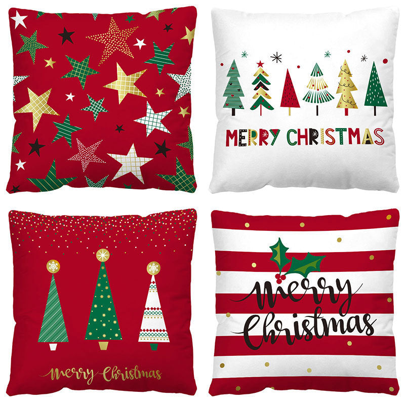 Christmas Pillow Cover | Festive Sofa Cushion Decor