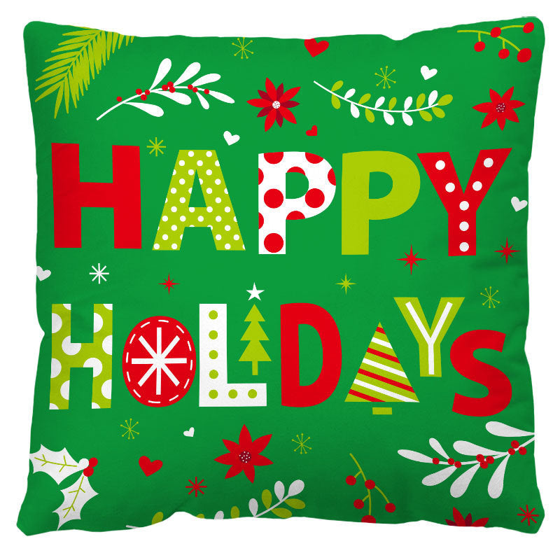 Christmas Pillow Cover | Festive Sofa Cushion Decor