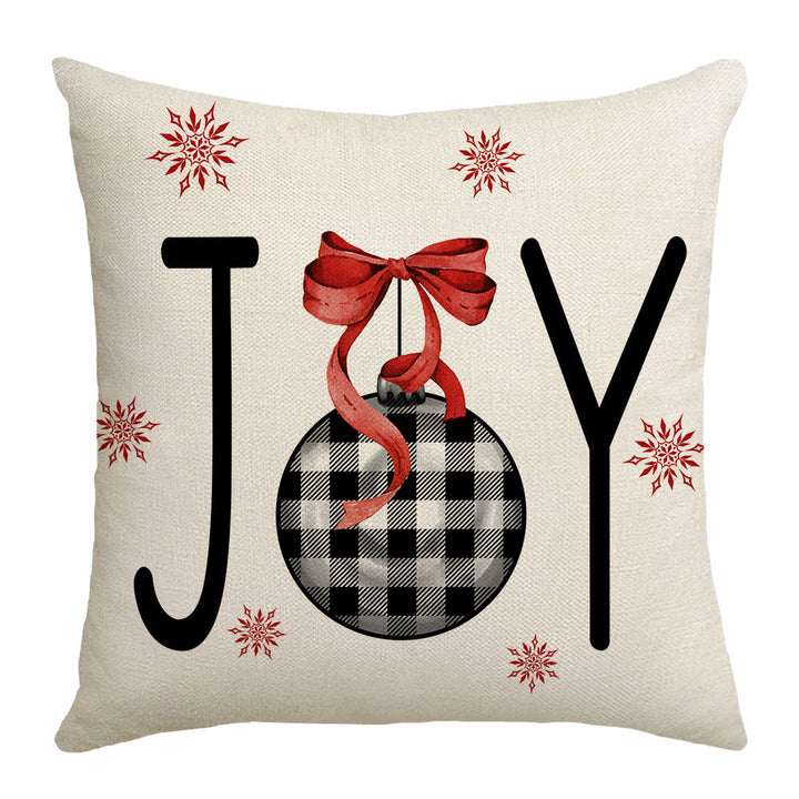 Christmas Pillow Set: 4-Piece Festive Holiday Decor