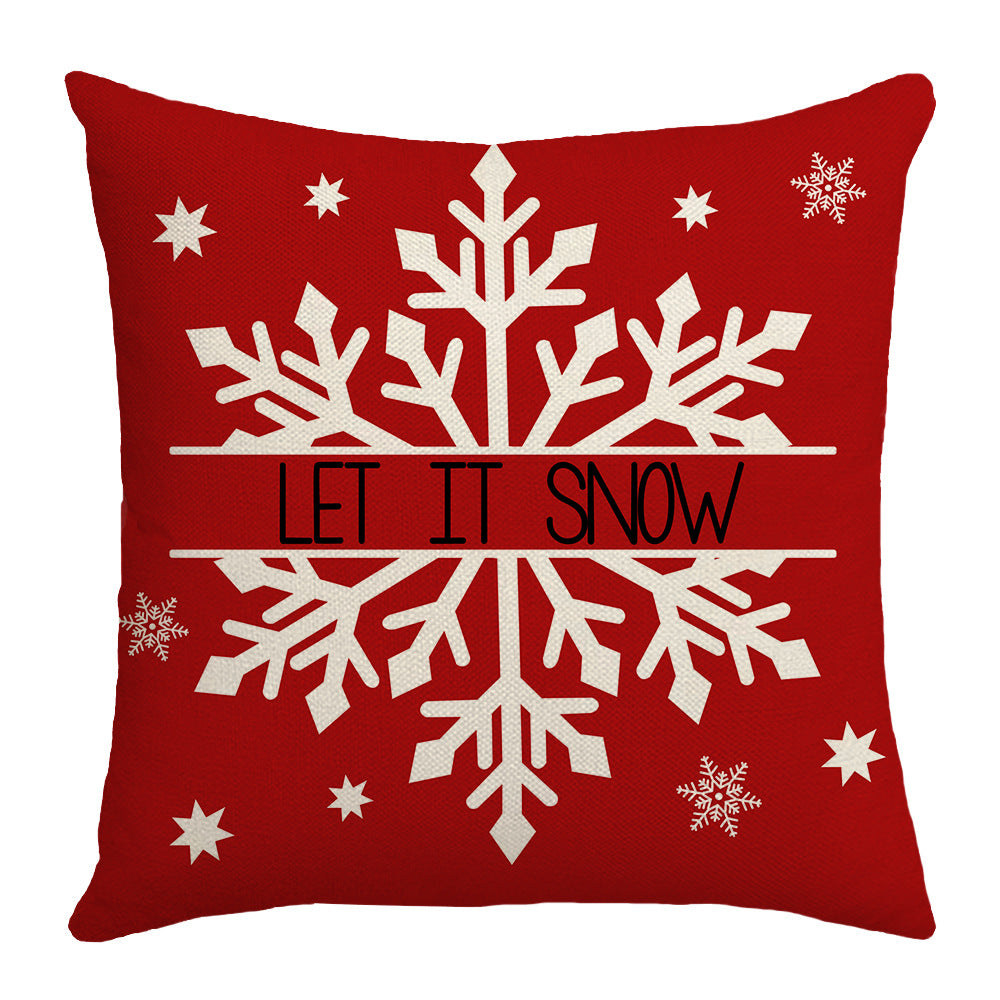 Christmas Pillow Set: 4-Piece Festive Holiday Decor
