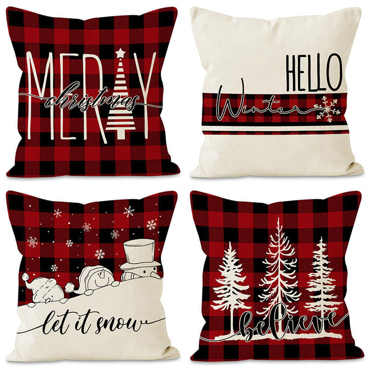 Christmas Pillow Cover for Cozy Holiday Home Decor