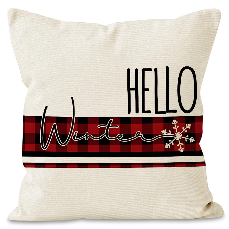 Christmas Pillow Cover for Cozy Holiday Home Decor